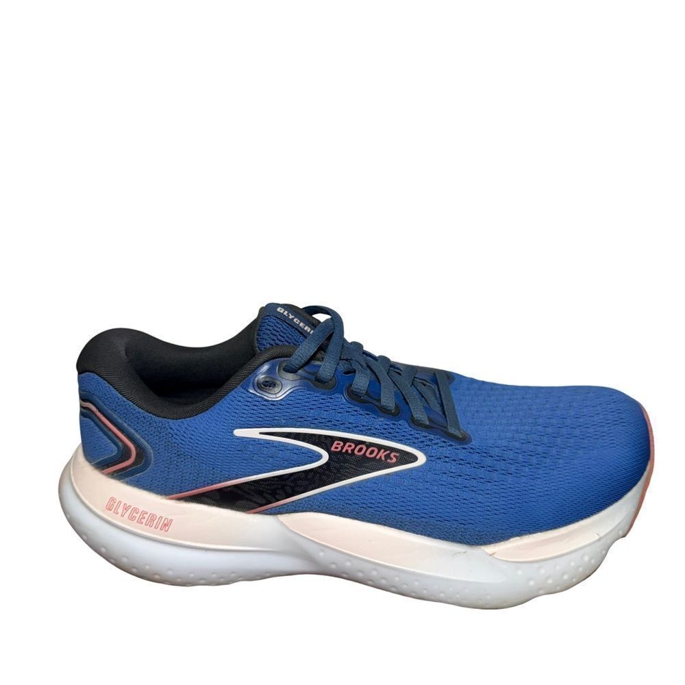 Brooks women’s glycerin 21 Blue and Black Athletic Shoes size 8.5 B